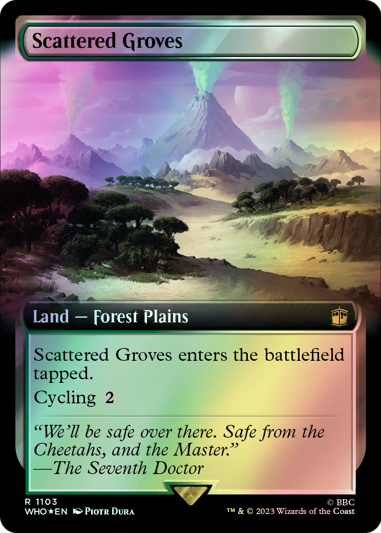 Scattered Groves - Surge Foil (WHO) #1103 [EN/F]