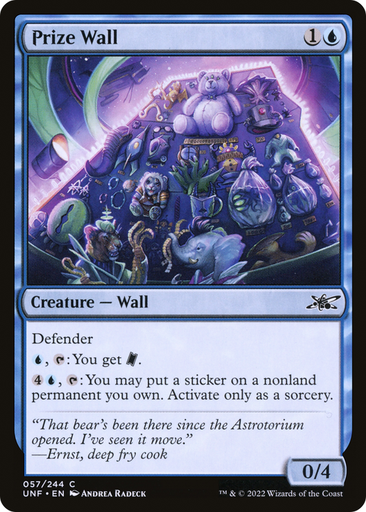 Prize Wall (UNF) #57 [EN/N] s/o
