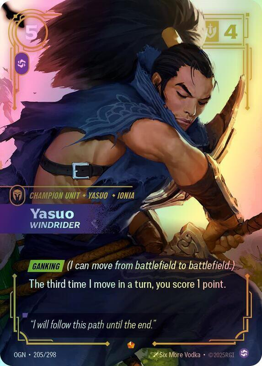 Yasuo - Windrider (OGN) #205 [EN/F]