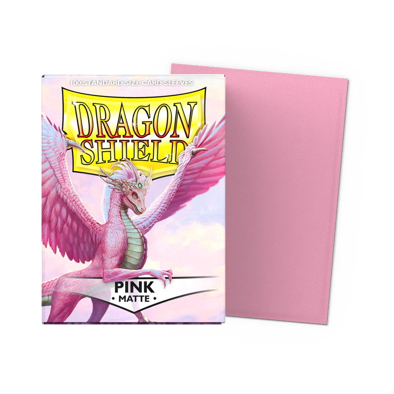 Dragon Shield Matte Sleeves - Pink (100-Pack)