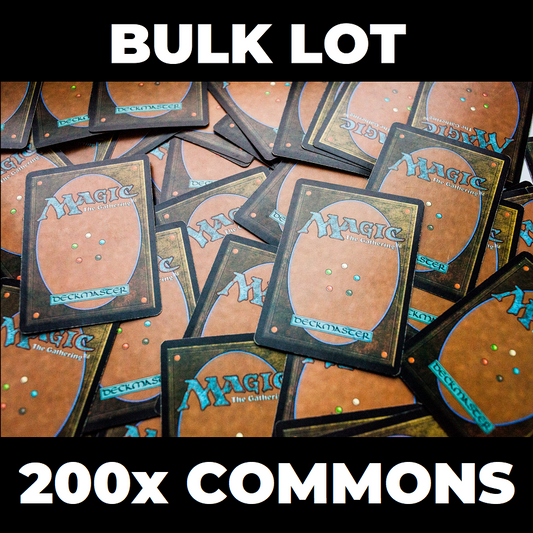 Bulk Lot 200x - Magic the Gathering (MTG) Cards - Commons - Some Duplicates