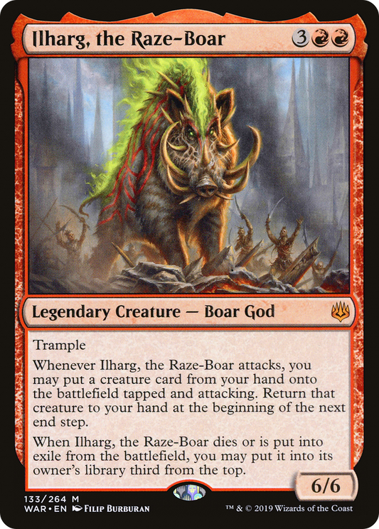 Ilharg, the Raze-Boar (WAR) #133 [EN/N] s/o