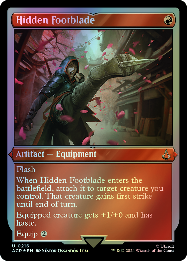 Hidden Footblade (ACR) #216 [EN/E]