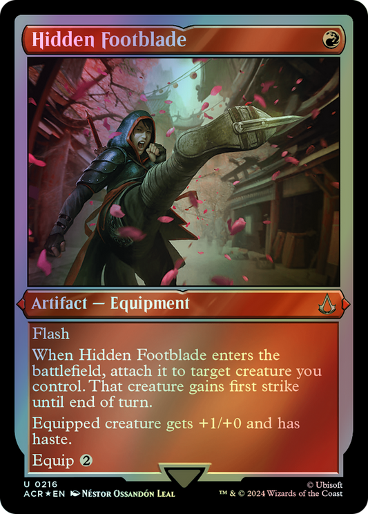 Hidden Footblade (ACR) #216 [EN/E]