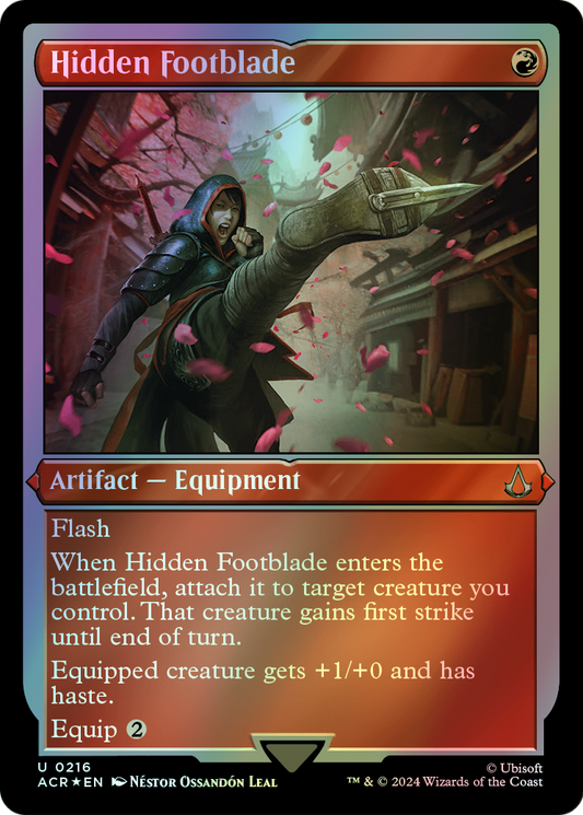 Hidden Footblade (ACR) #216 [EN/E]