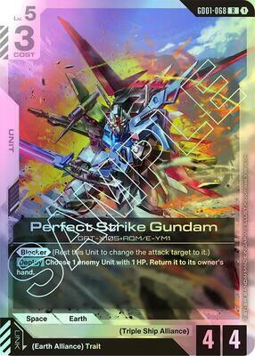 Perfect Strike Gundam (GD01) #GD01-068 [EN/F] s/o