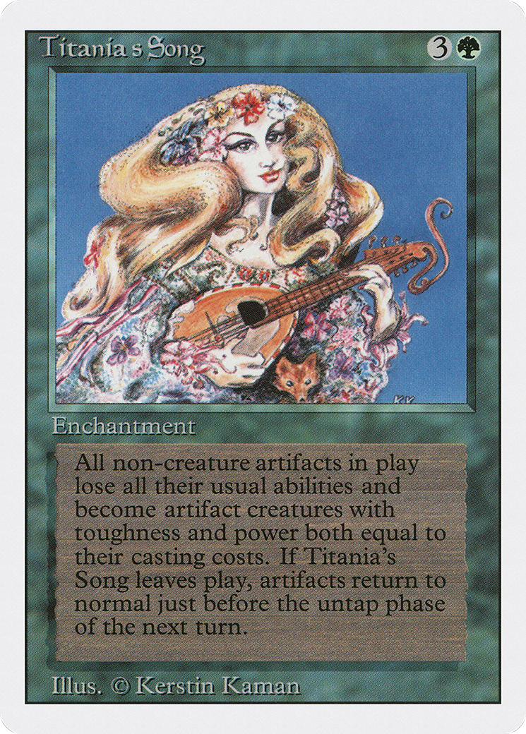 Titania's Song (3ED) #220 [EN/N]