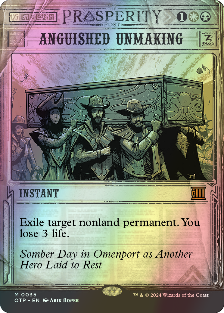 Anguished Unmaking (OTP) #35 [EN/F] s/o