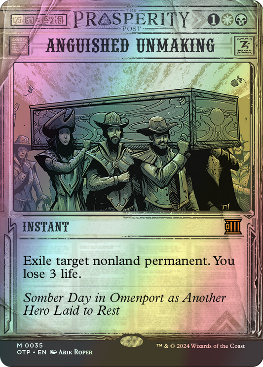 Anguished Unmaking (OTP) #35 [EN/F] s/o