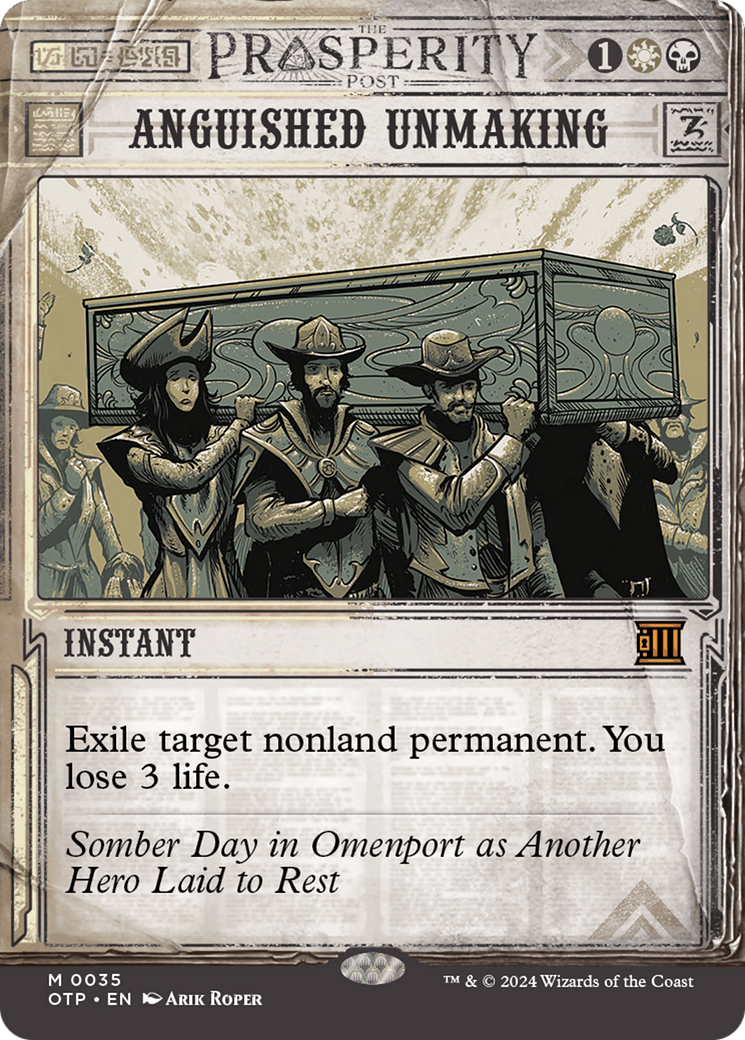Anguished Unmaking (OTP) #35 [EN/N] s/o