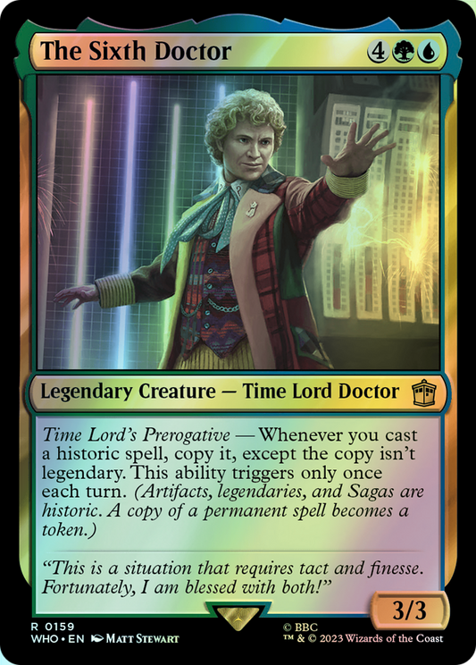 The Sixth Doctor (WHO) #159 [EN/F] s/o