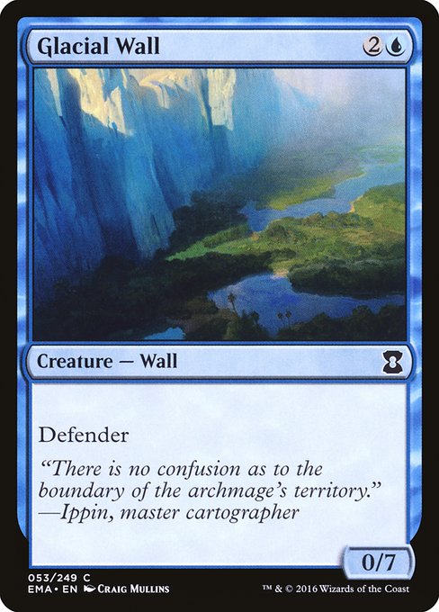 Glacial Wall (EMA) #53 [EN/N] s/o