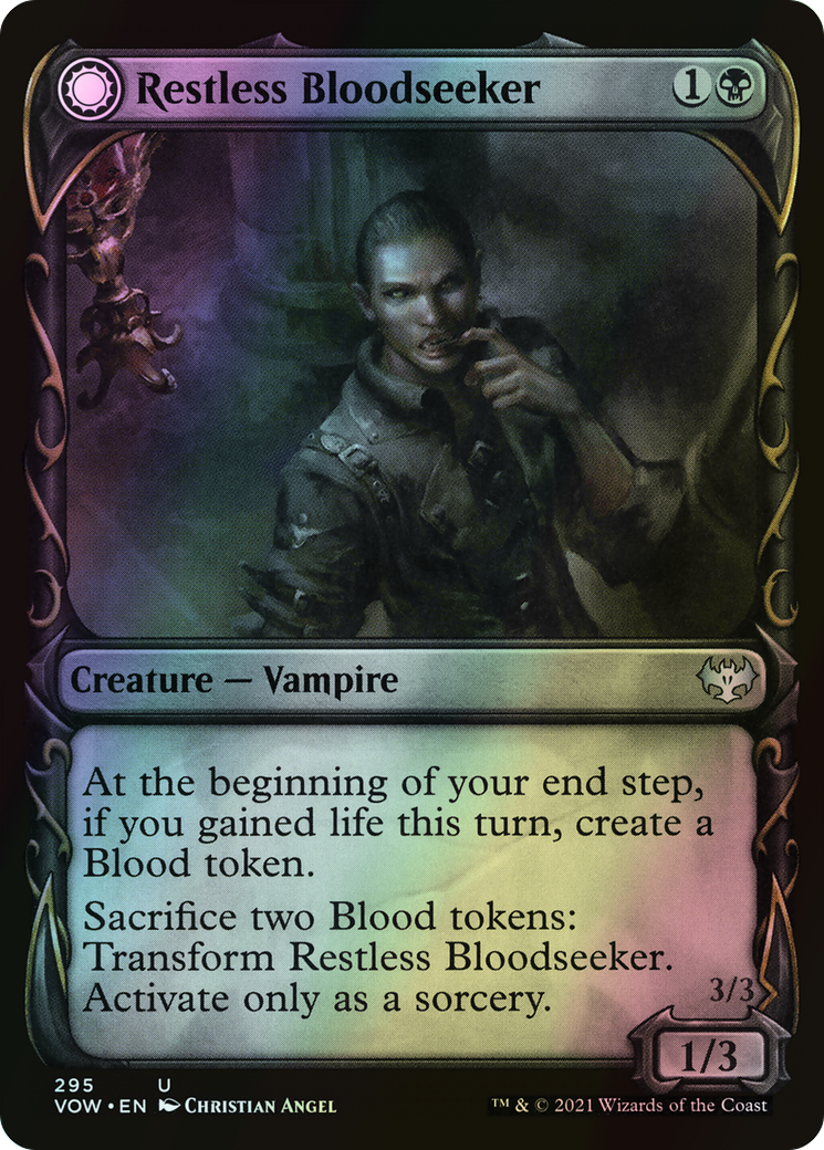 Restless Bloodseeker // Bloodsoaked Reveler (VOW) #295 [EN/F]