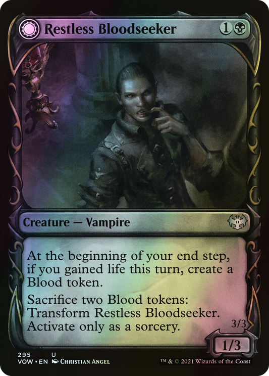 Restless Bloodseeker // Bloodsoaked Reveler (VOW) #295 [EN/F]