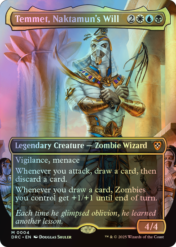 Temmet, Naktamun's Will (DRC) #4 [EN/F]