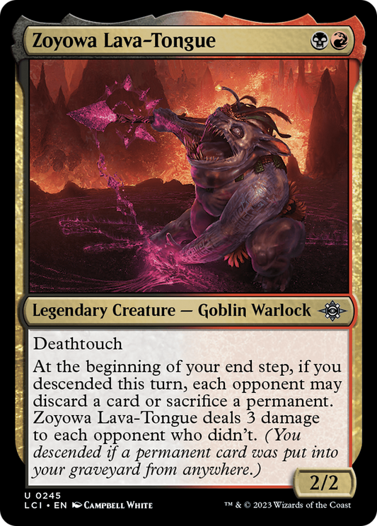 Zoyowa Lava-Tongue (LCI) #245 [EN/N]