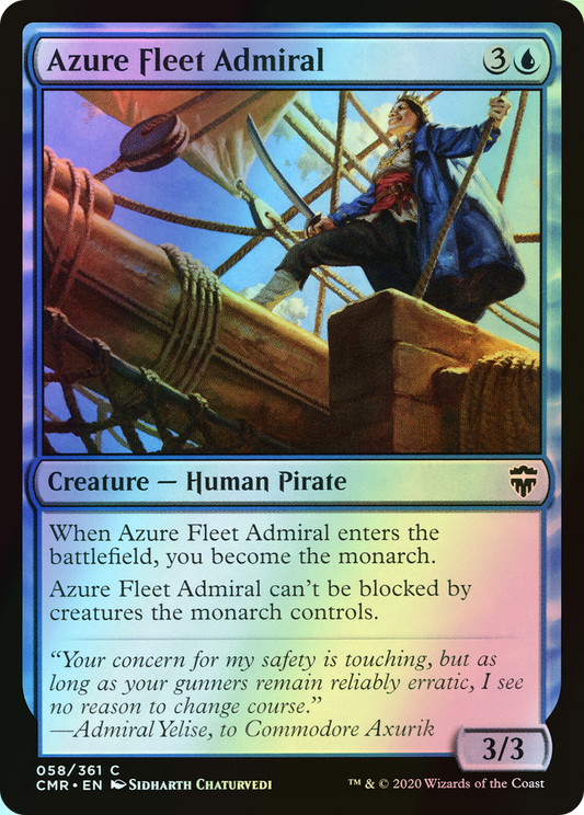 Azure Fleet Admiral (CMR) #58 [EN/F]