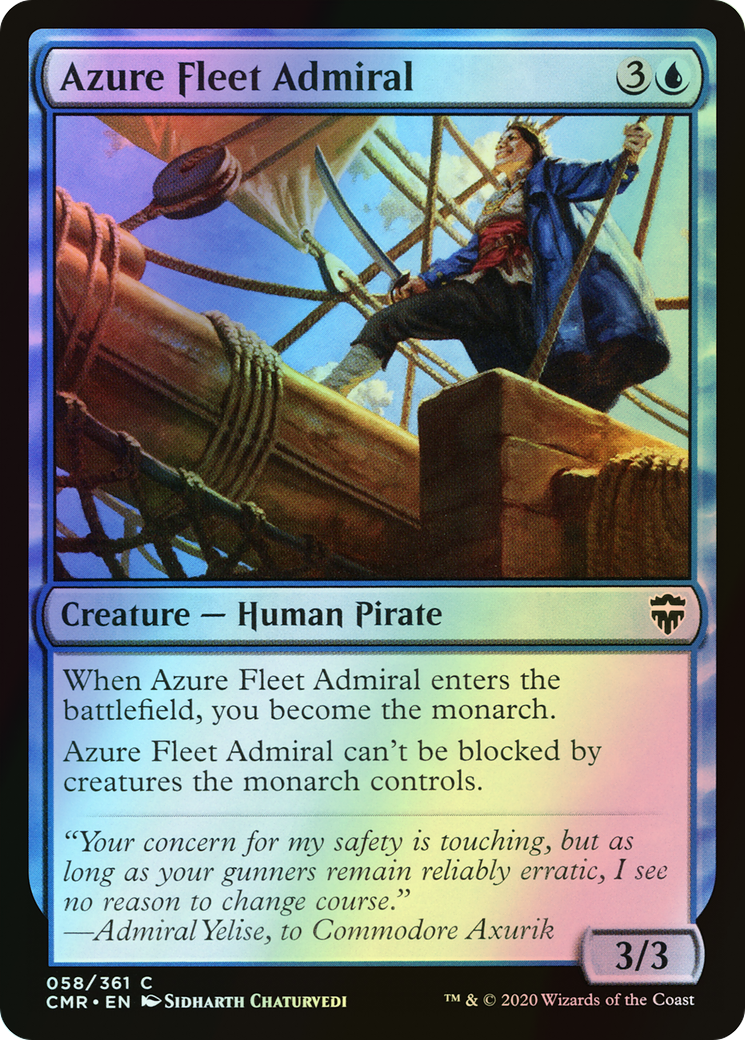 Azure Fleet Admiral (CMR) #58 [EN/F]