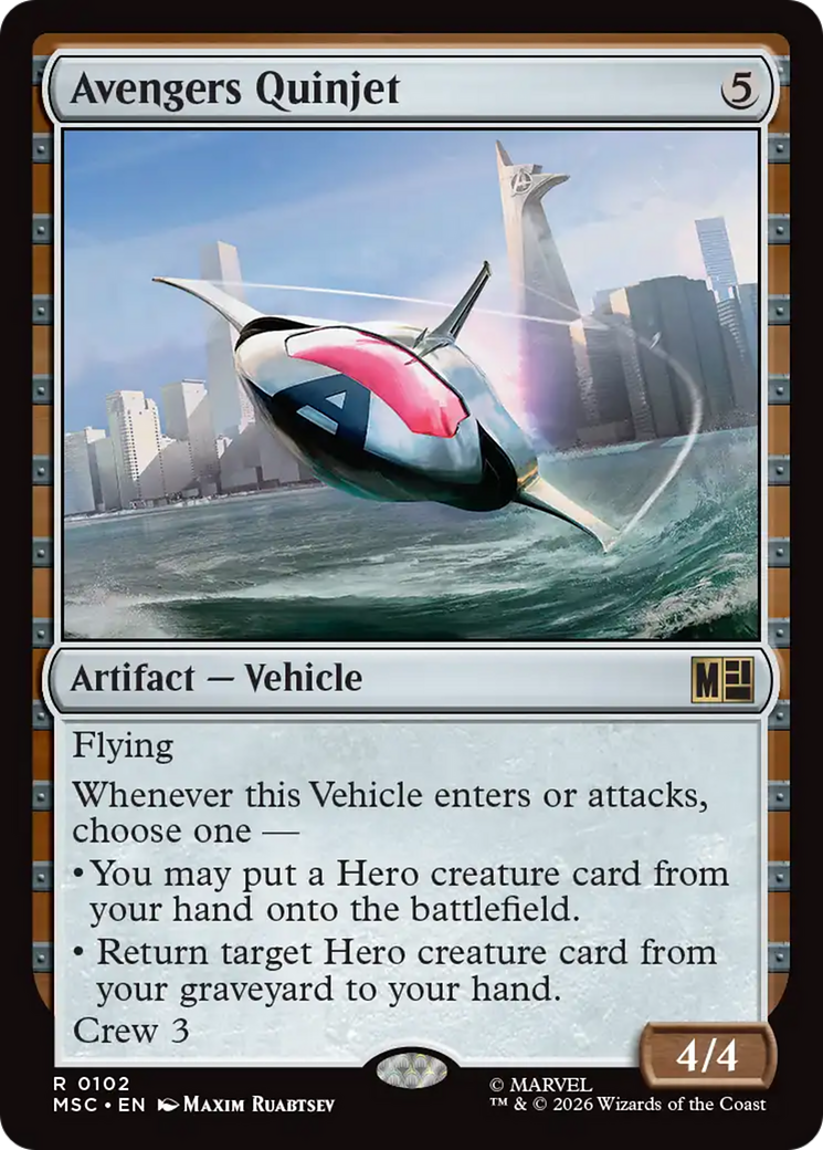 Avengers Quinjet (MSC) #102 [EN/N]