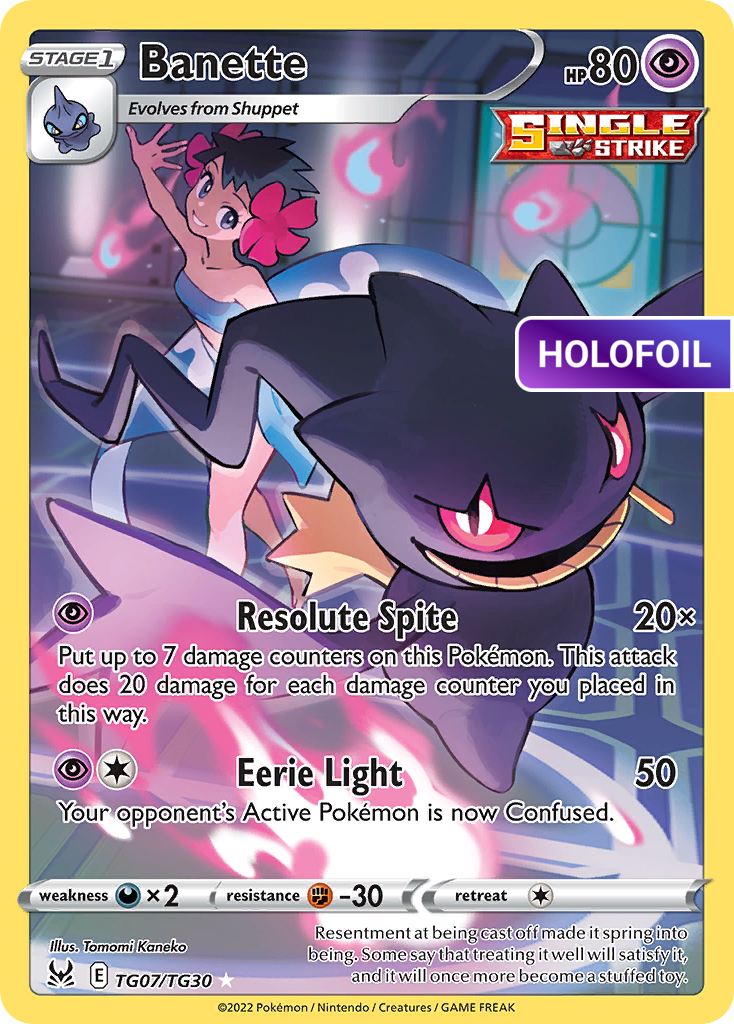 Banette (LOR:TG) #TG07 [EN/H] s/o