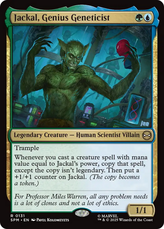 Jackal, Genius Geneticist (SPM) #131 [EN/N]