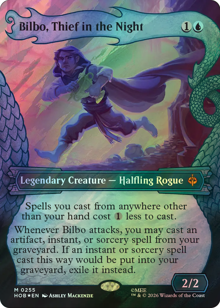 Bilbo, Thief in the Night - Surge Foil (HOB) #255 [EN/F]