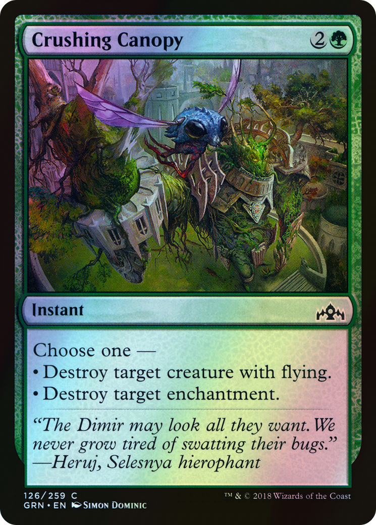 Crushing Canopy (GRN) #126 [EN/F]