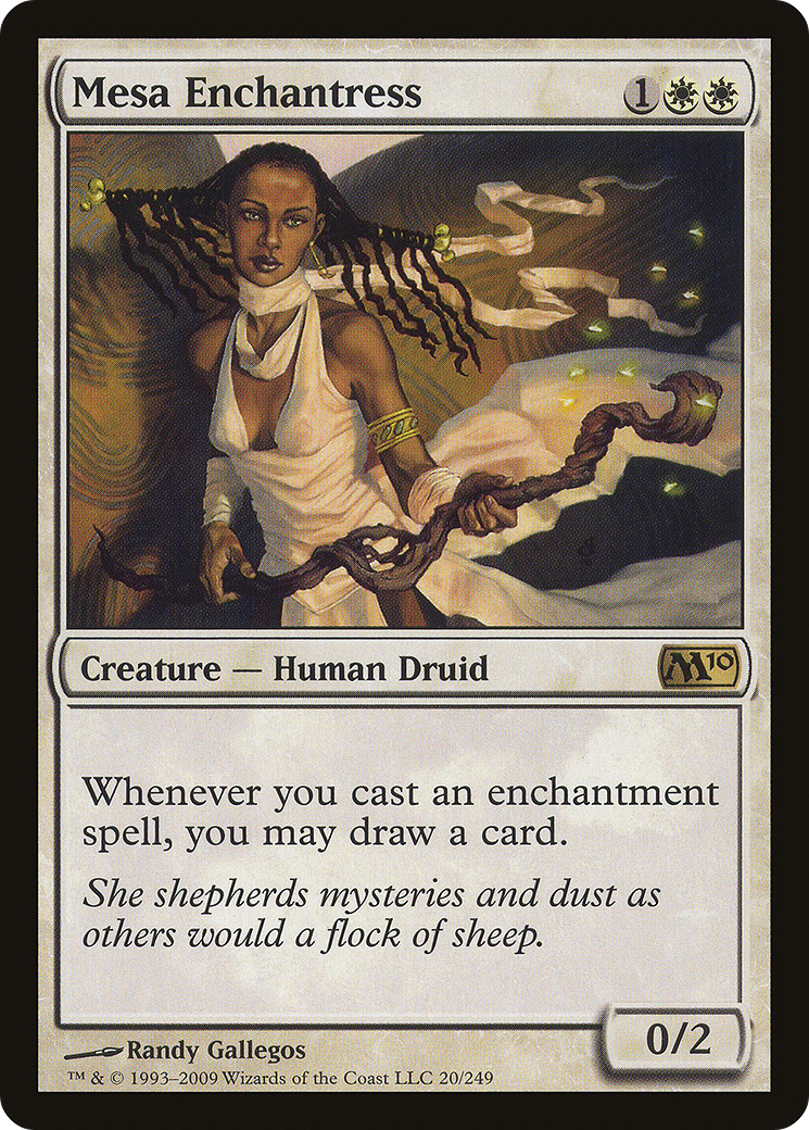 Mesa Enchantress (M10) #20 [EN/N]