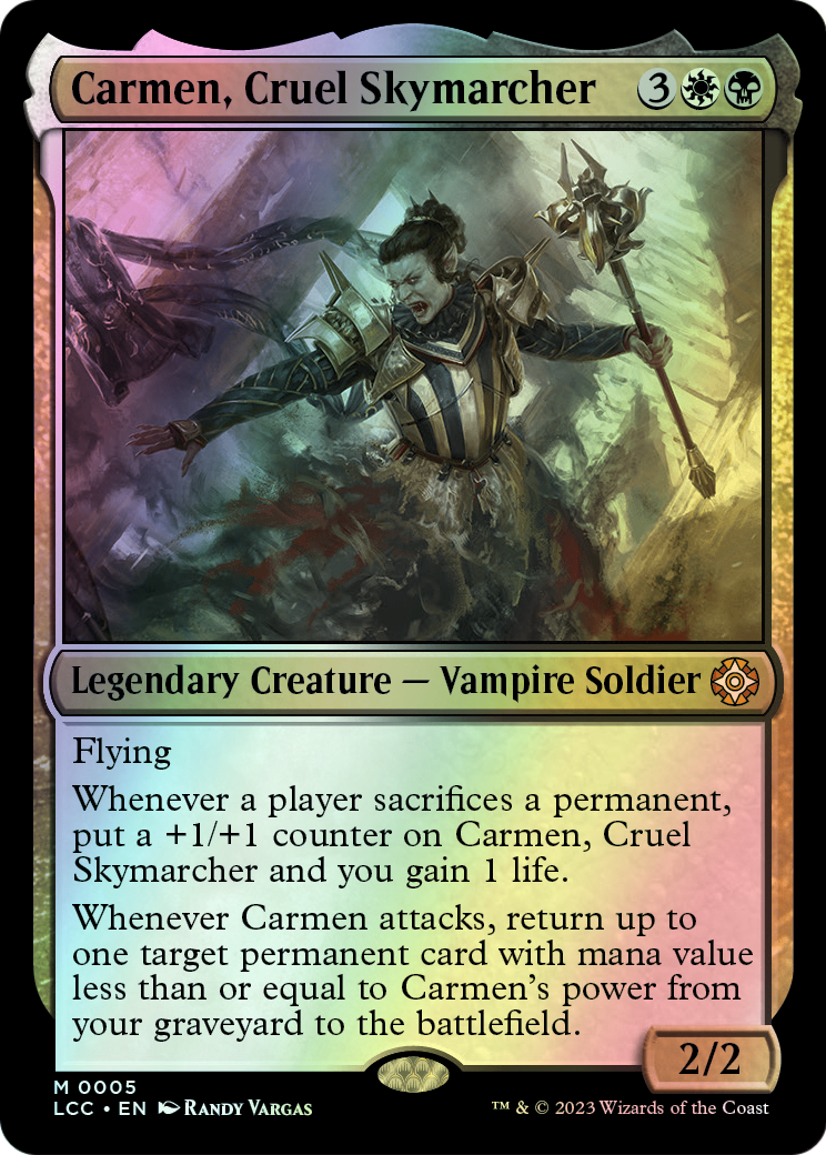 Carmen, Cruel Skymarcher (LCC) #5 [EN/F] s/o