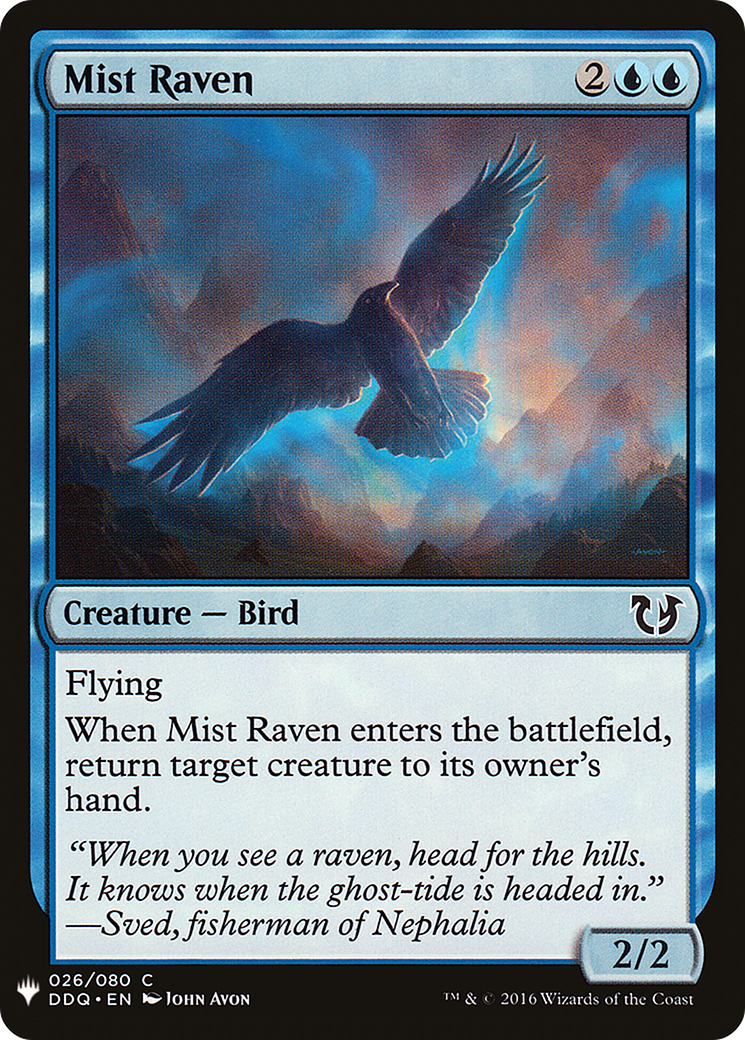 Mist Raven (PLST) #DDQ-26 [EN/N]