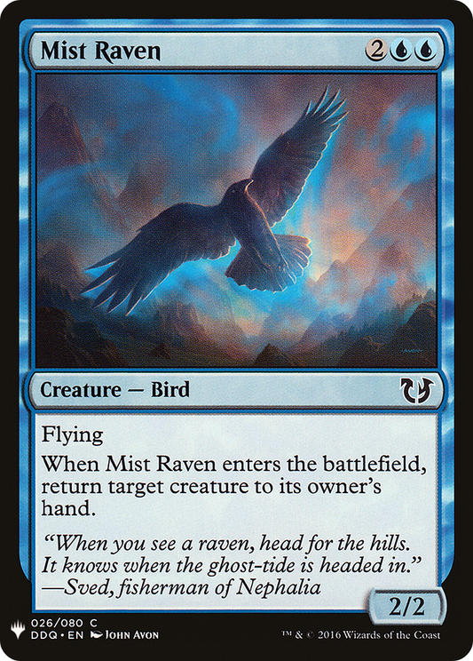 Mist Raven (PLST) #DDQ-26 [EN/N]