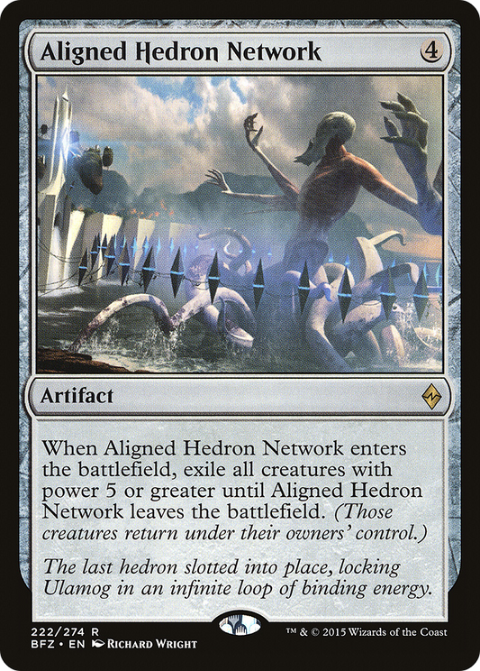 Aligned Hedron Network (BFZ) #222 [EN/N]