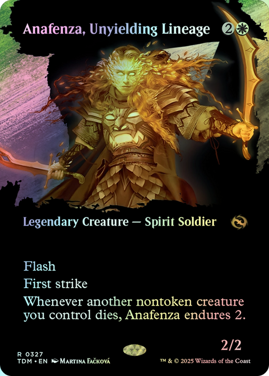 Anafenza, Unyielding Lineage (TDM) #327 [EN/F]