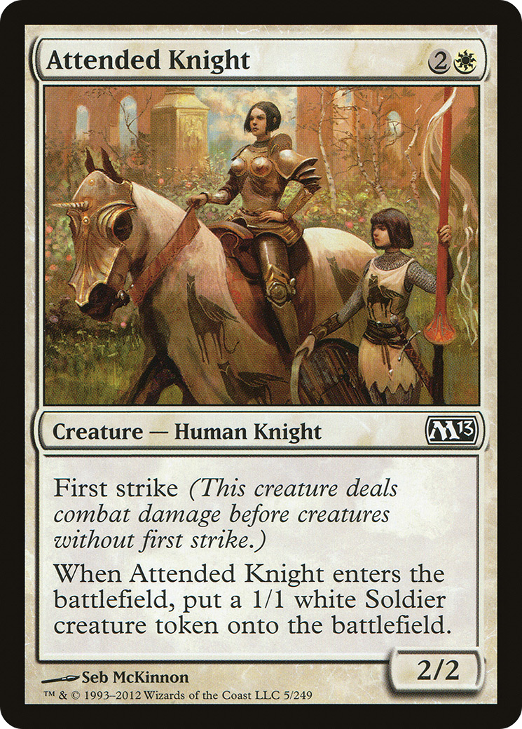 Attended Knight (M13) #5 [EN/N] s/o