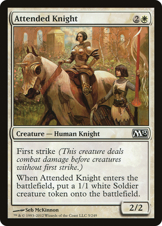 Attended Knight (M13) #5 [EN/N] s/o