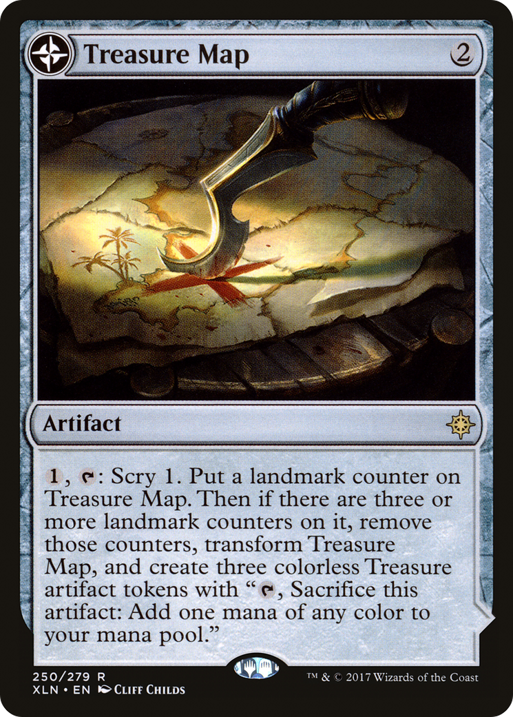 Treasure Map // Treasure Cove (XLN) #250 [EN/N] s/o