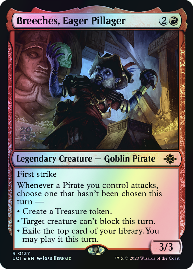 Breeches, Eager Pillager (PLCI) #137s [EN/F] s/o