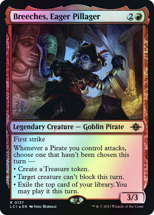 Breeches, Eager Pillager (PLCI) #137s [EN/F] s/o
