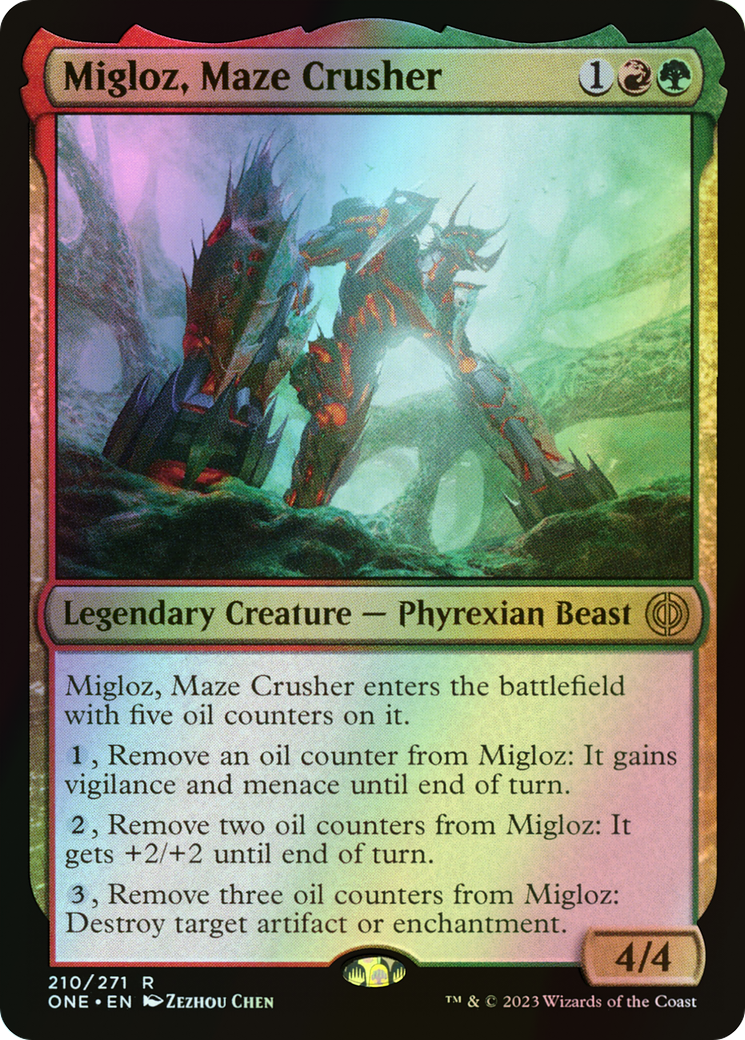 Migloz, Maze Crusher (ONE) #210 [EN/F]