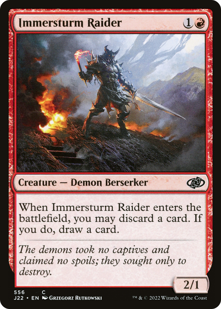 Immersturm Raider (J22) #556 [EN/N]