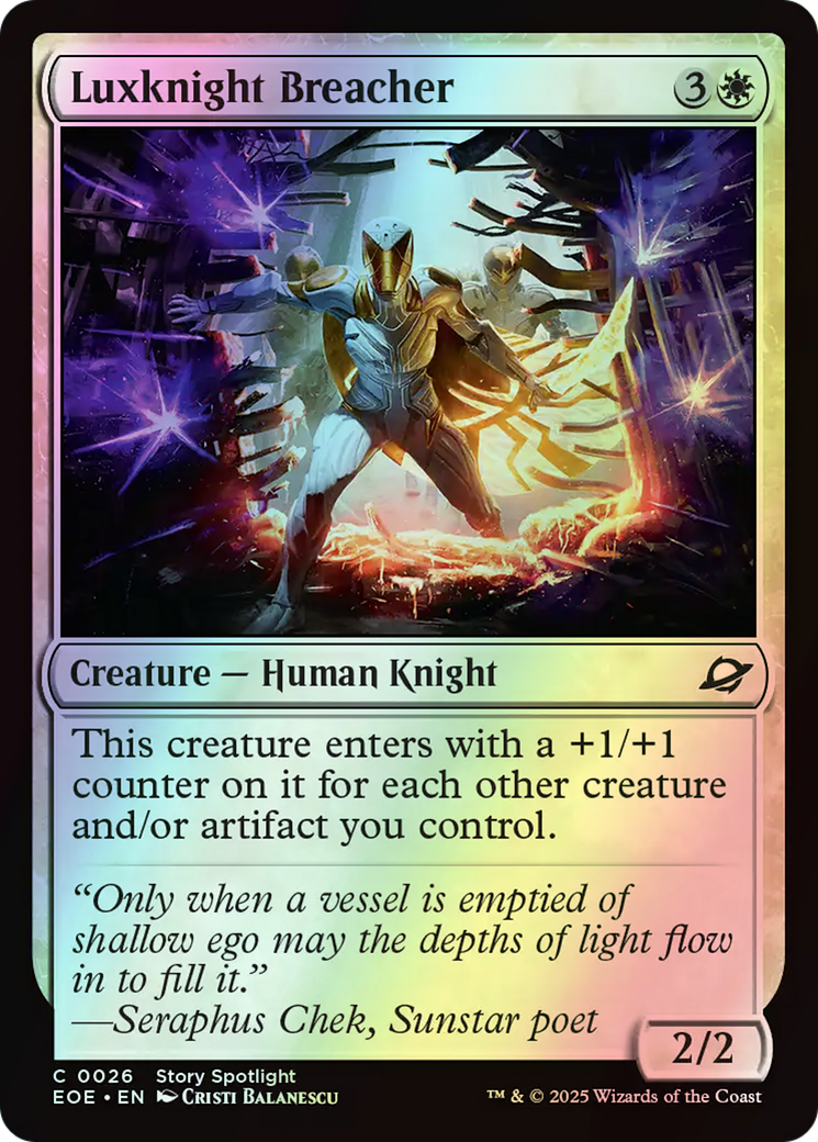 Luxknight Breacher (EOE) #26 [EN/F] s/o