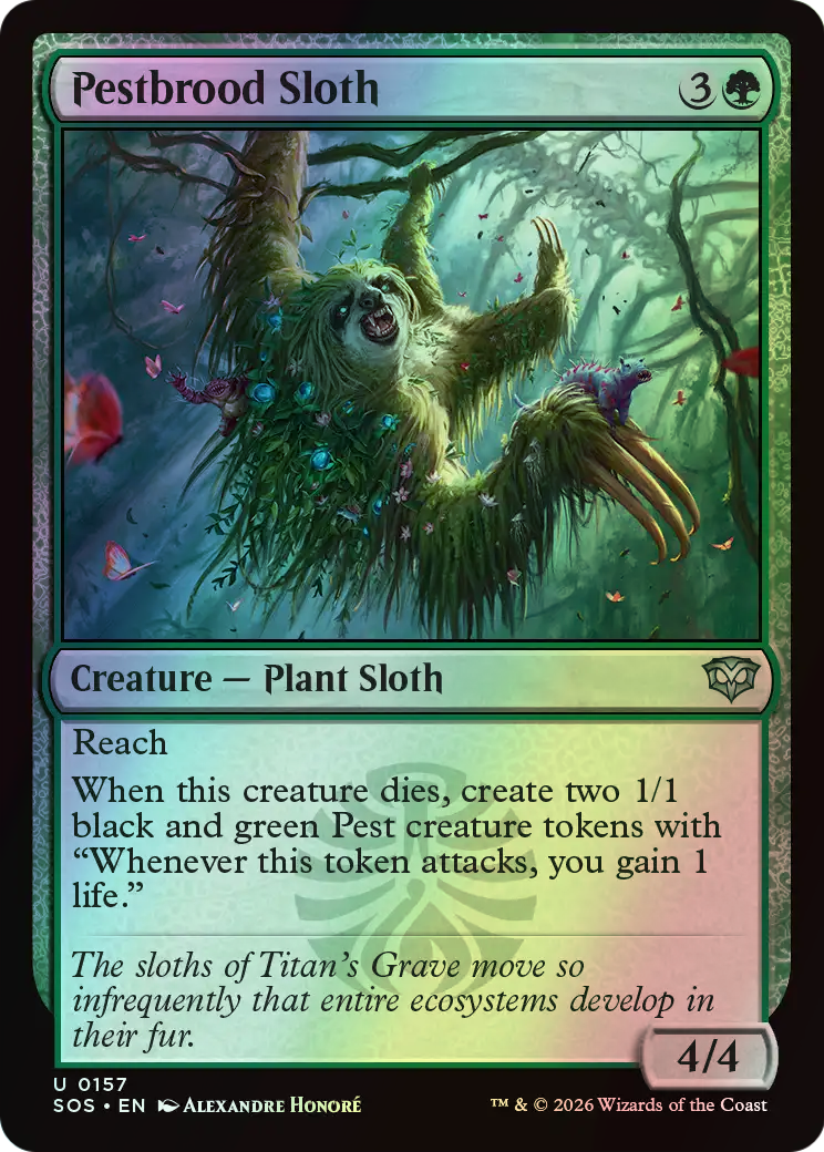 Pestbrood Sloth (SOS) #157 [EN/F]