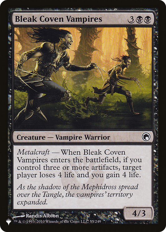Bleak Coven Vampires (PLST) #SOM-55 [EN/N]