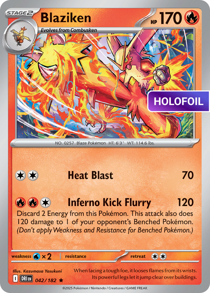 Blaziken (DRI) #42 [EN/H] s/o