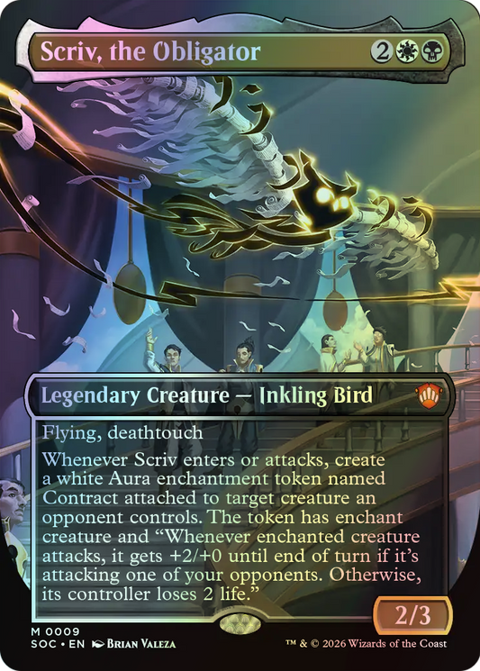 Scriv, the Obligator (SOC) #9 [EN/F] s/o