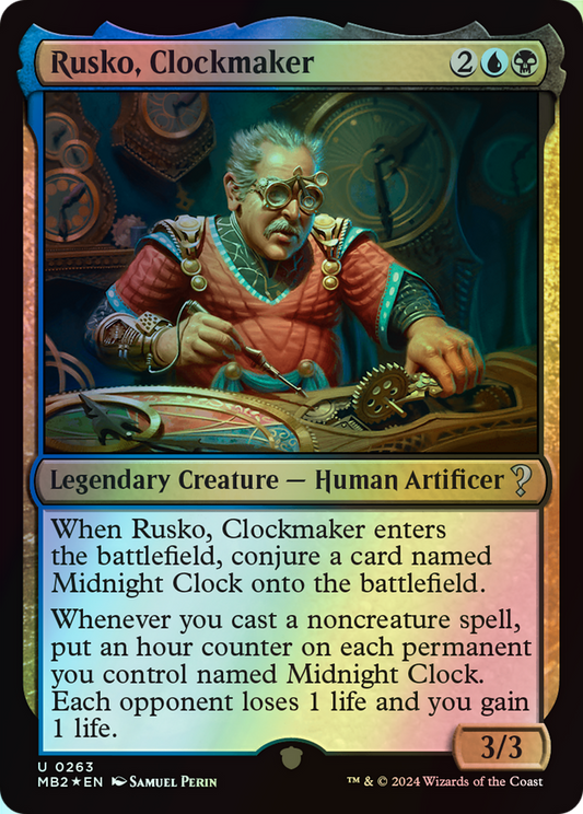 Rusko, Clockmaker (MB2) #263 [EN/F]