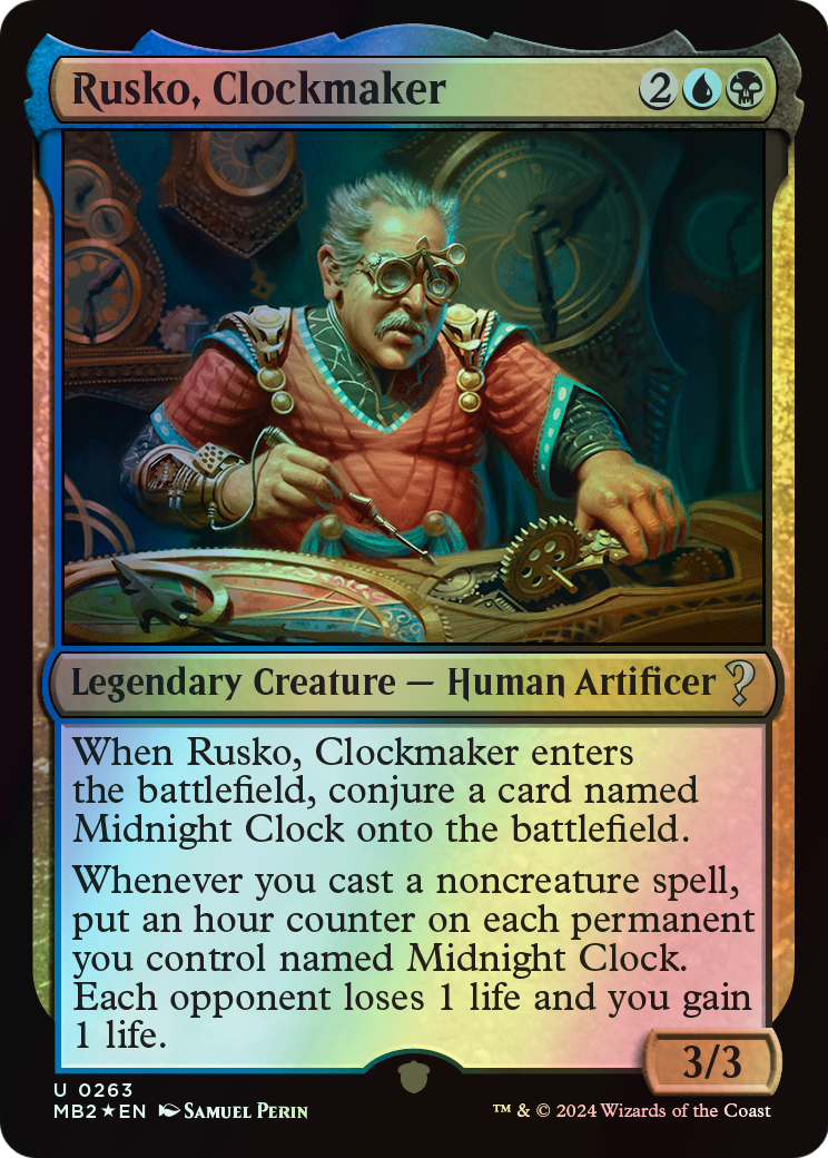 Rusko, Clockmaker (MB2) #263 [EN/F]