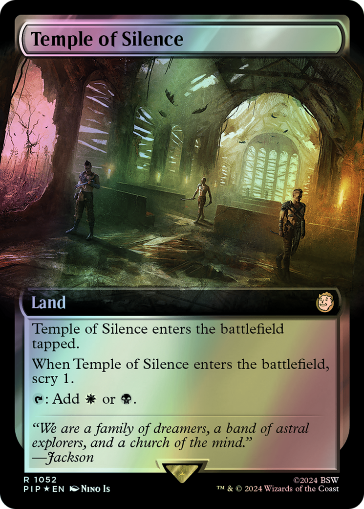 Temple of Silence - Surge Foil (PIP) #1052 [EN/F] s/o