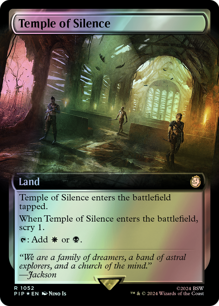 Temple of Silence - Surge Foil (PIP) #1052 [EN/F]