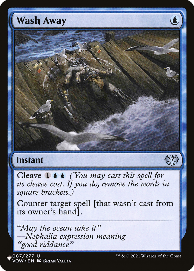Wash Away (PLST) #VOW-87 [EN/N] s/o